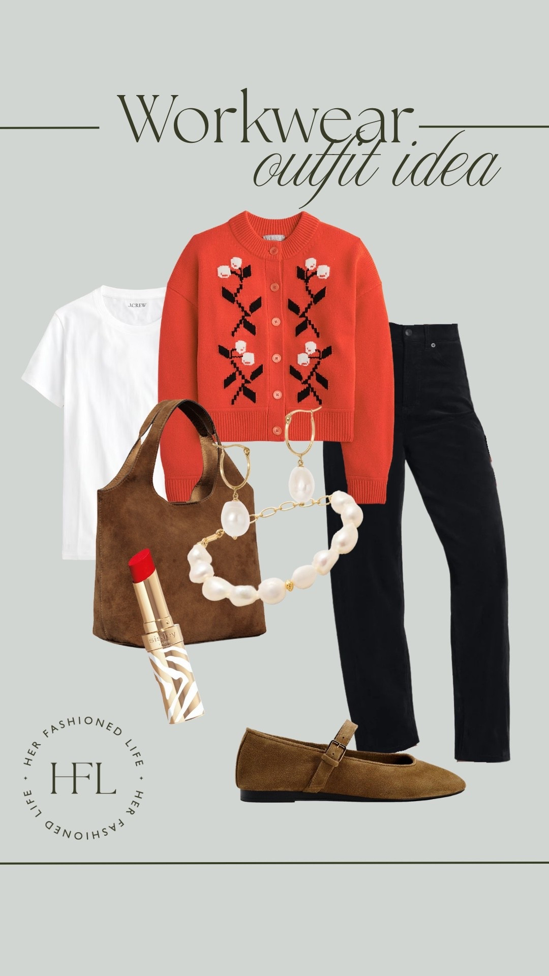 Work Outfit Idea! 

#Ootd #Red #Valentines #Jcrew #Black #Suede #Pearls #MaryJanes #Corduroy 

#LTKWorkwear #LTKOver40 #LTKootd