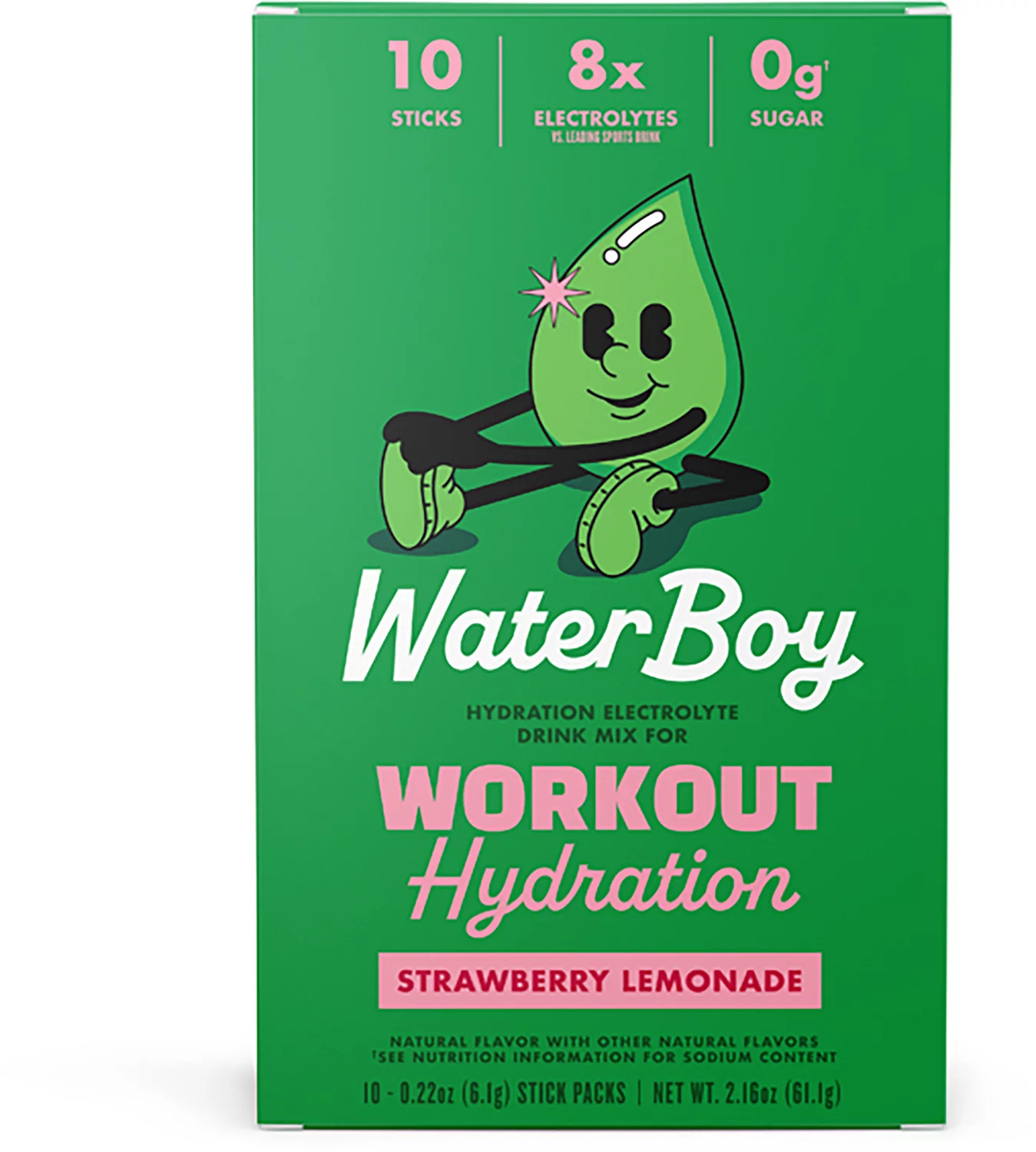 Waterboy Workout Hydration Sticks 10-Pack | Academy Sports + Outdoors