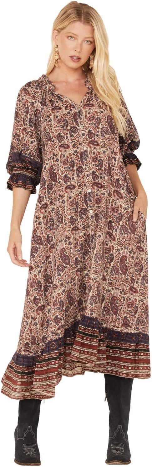 Cleobella Women's Women's Lola Midi Dress - CRAFA2228 US Multi | Amazon (US)