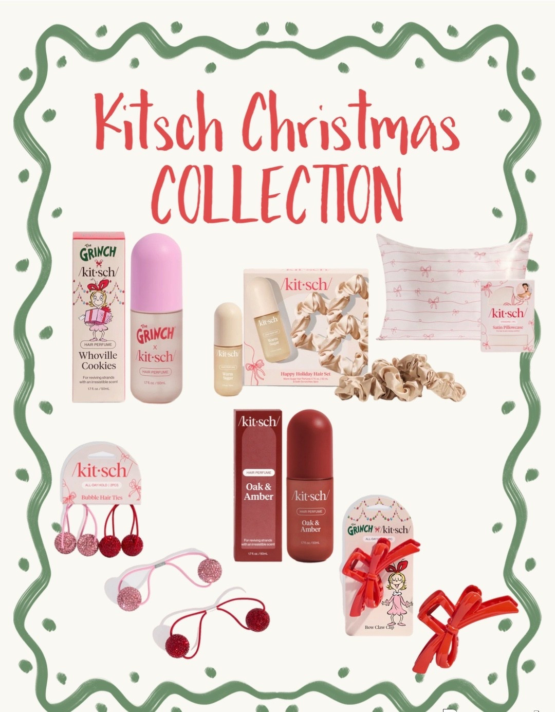 Kitsch Christmas Collection 🎄

#LTKGiftGuide #LTKselfcare #LTKHoliday