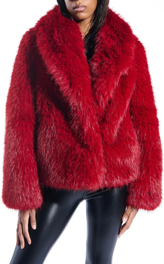 AZALEA WANG Simona Faux Fur Coat | Nordstrom | Nordstrom