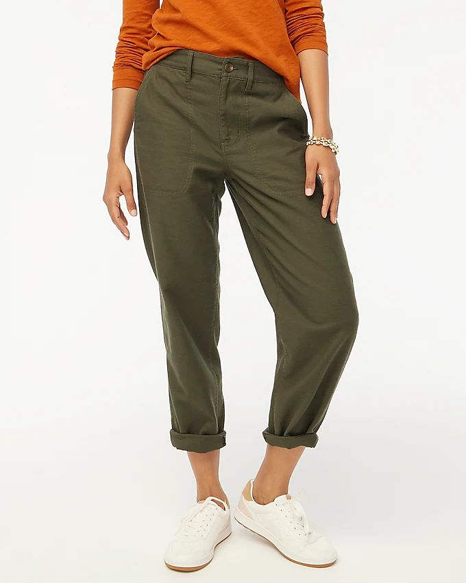 Cotton camp pant | J.Crew Factory