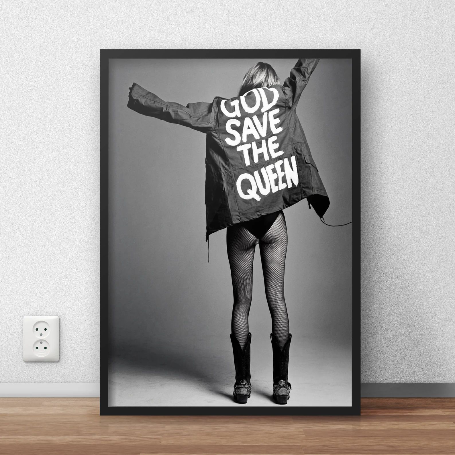 Kate Moss  God Save the Queen  Canvas Wall Art Kate Moss - Etsy | Etsy (US)