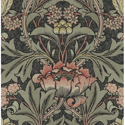 Peel & Stick Floral Wallpaper | Wayfair North America