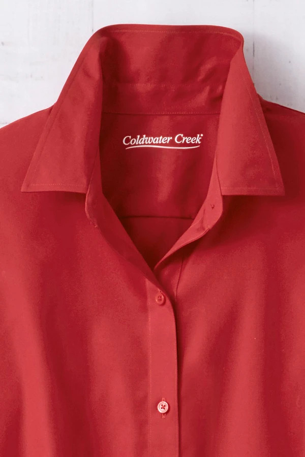 Long-Sleeve No-Iron Shirt | Coldwater Creek