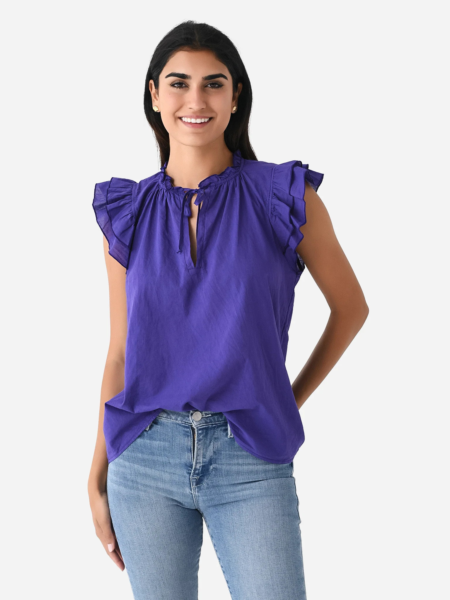 Stark X Women's Poplin Dreamy Top | Saint Bernard