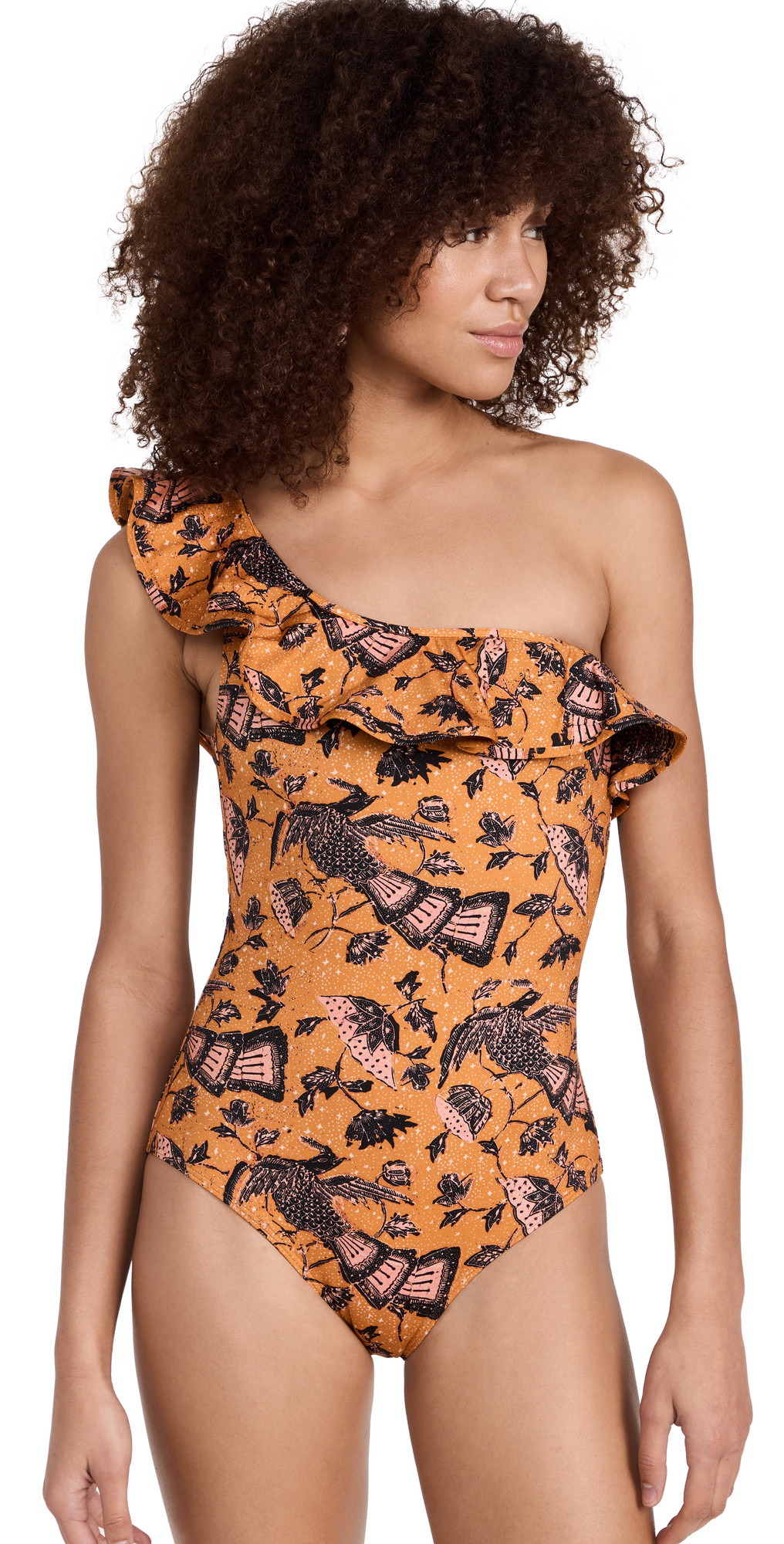 Ulla Johnson Martina Maillot One Piece Swimsuit | Shopbop