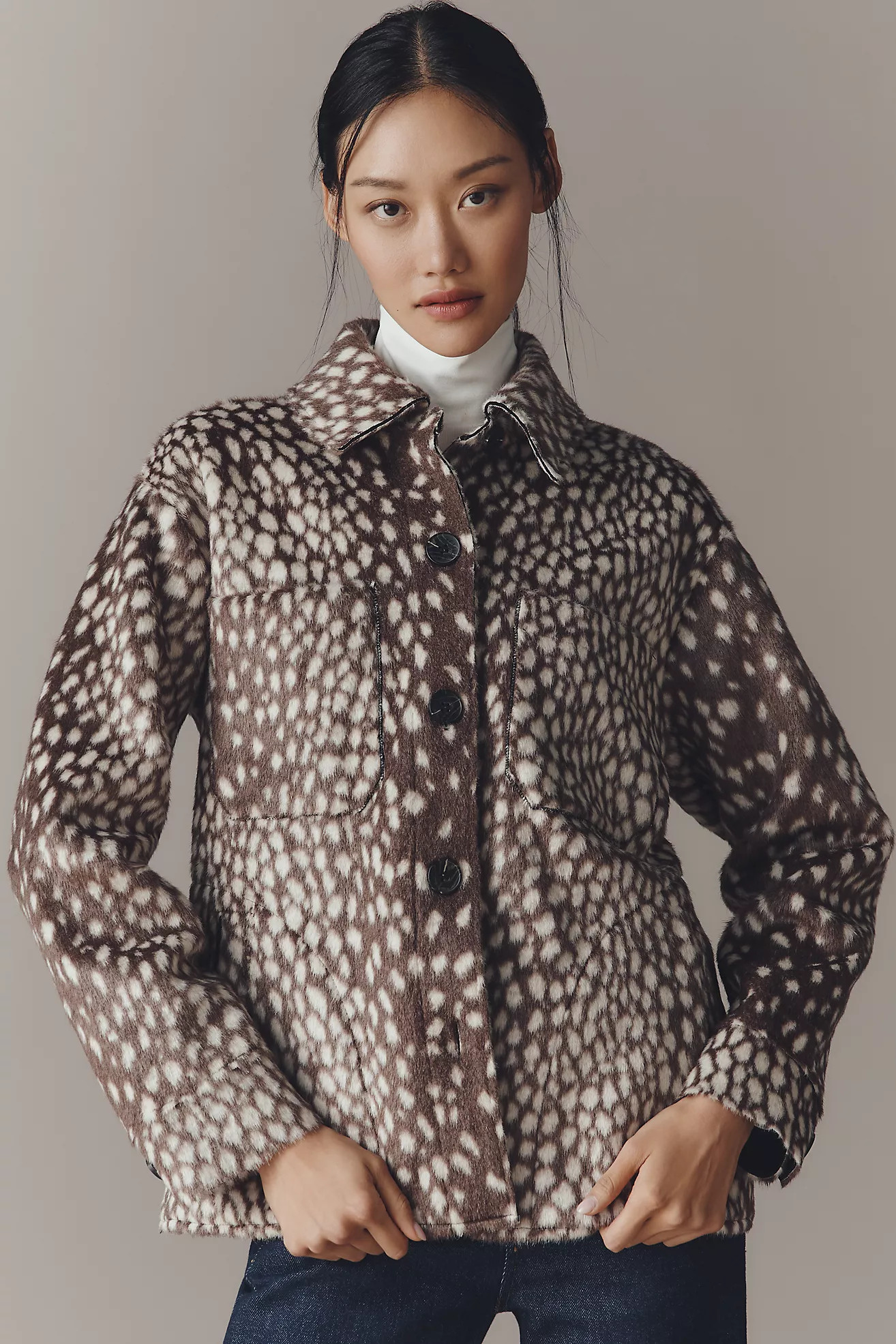 Avec Les Filles Faux Fur Shacket | Anthropologie (US)