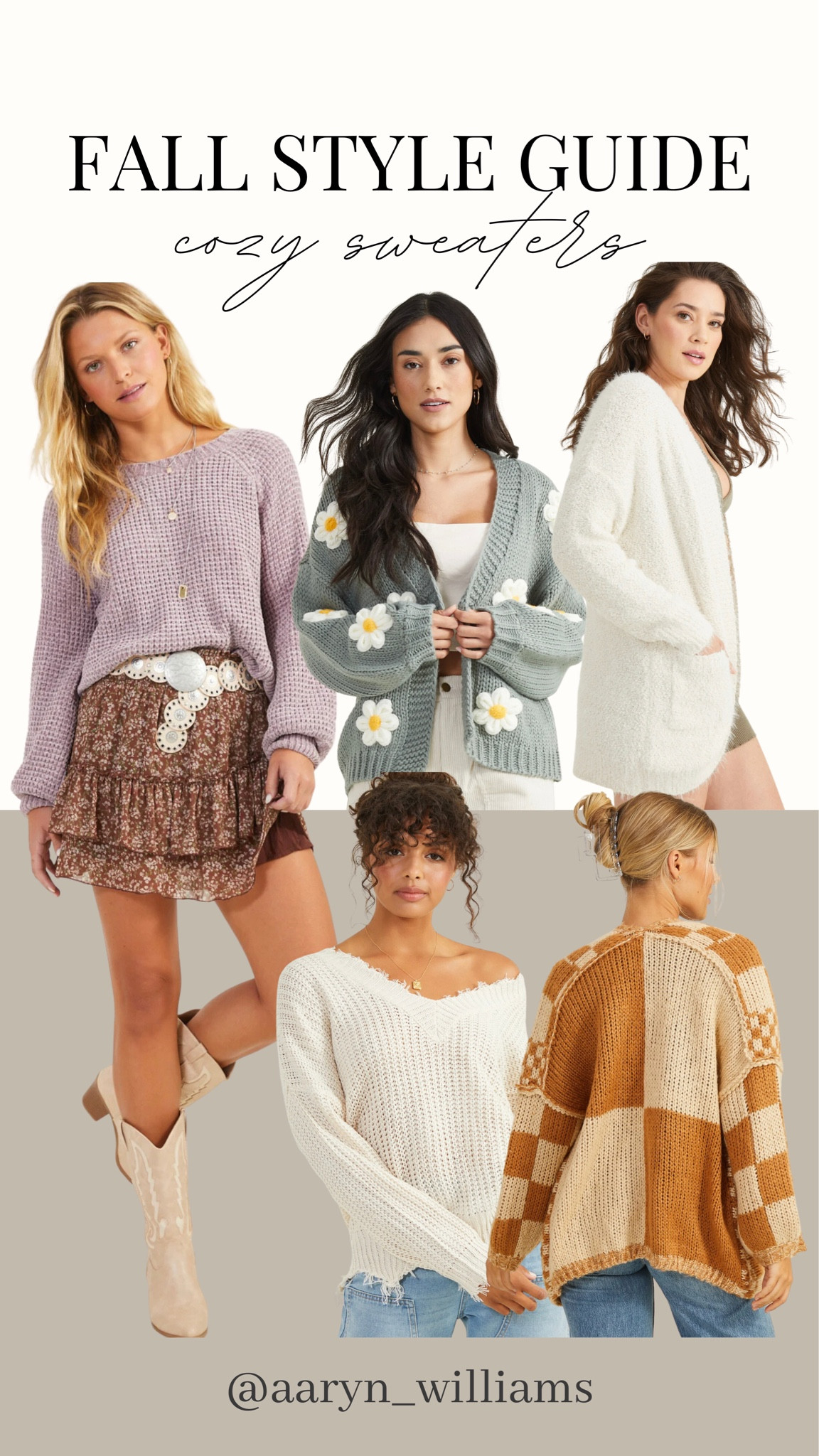 Fall Style Guide: Cozy Sweaters to snuggle up all season long 🥰🍂 

#LTKSeasonal #LTKstyletip