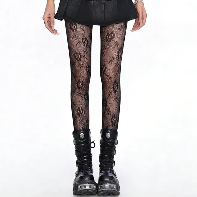 Berrytrix - Bow Pattern Fishnet Tights | YesStyle Global