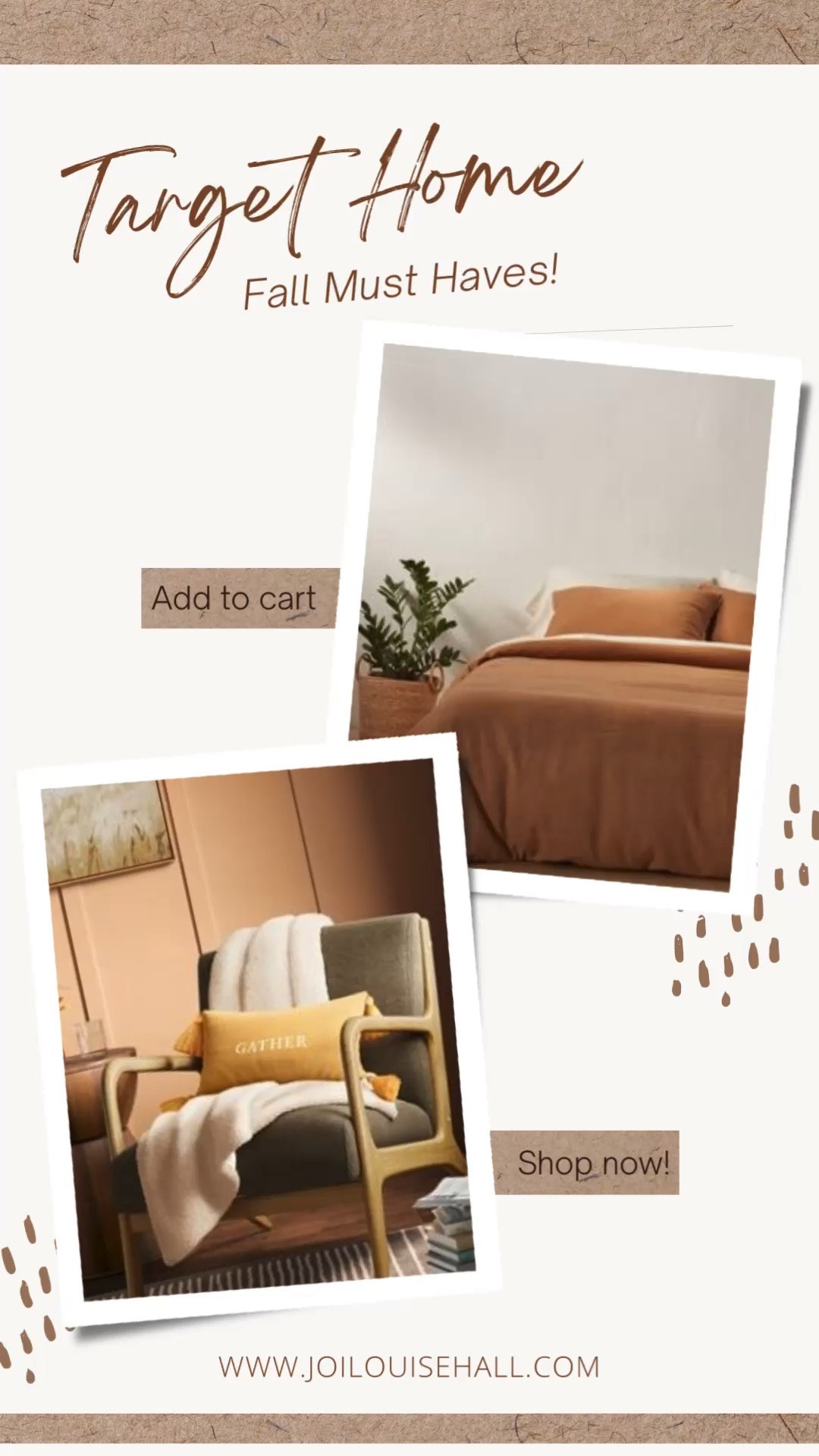 Let’s switch things up for fall! Here are some bedroom updates from Target. 

#LTKSeasonal #LTKunder100 #LTKFind