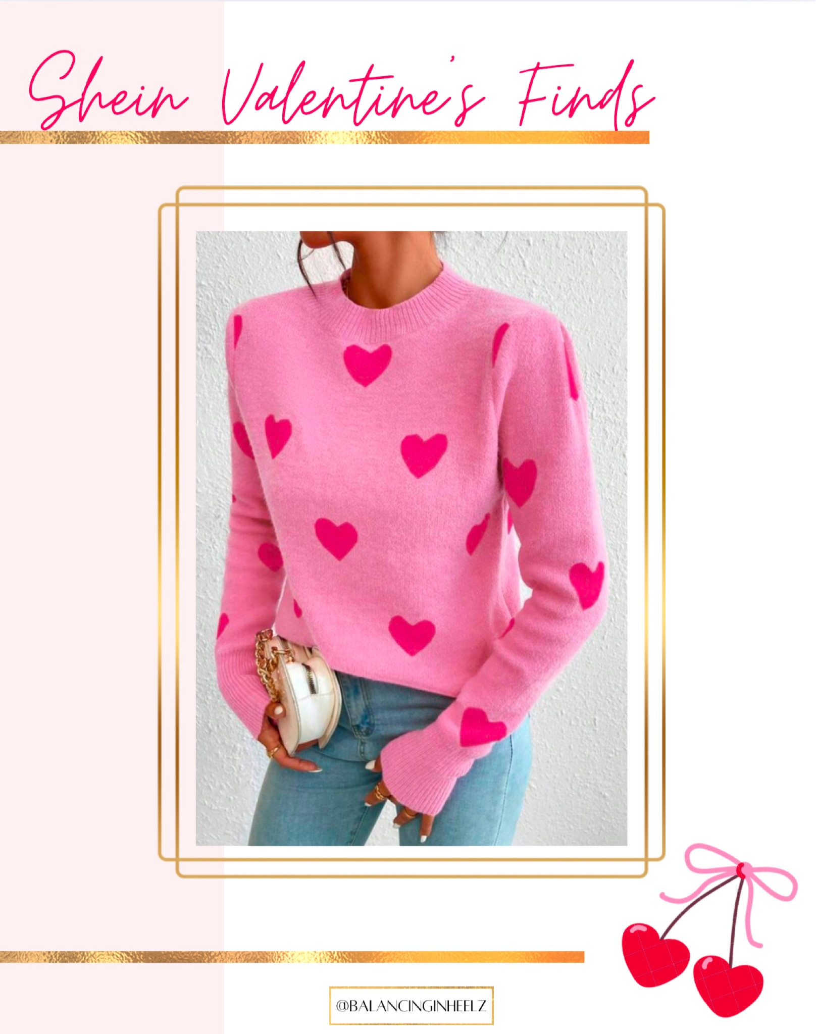 Love this sweater so much 💕

#valentinesdaylook
#valentinesdayoutfit
#sheinfinds
#sweaterweather
#datenightlook
