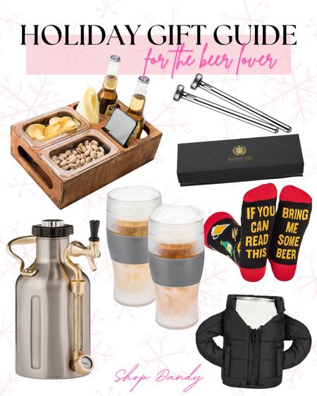 Holiday Gift Guide For The Beer Lover 

Beer Snack Box, beer chilling sticks, beer growler and more for the beer lover in your life! 

#beerlover #amazon #amazonfinds #giftguide #christmasshopping #beer #amazonprime #beeraccessorries 

#LTKHoliday #LTKhome #LTKSeasonal