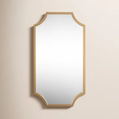 Toretto Metal Scalloped Wall Mirror | Wayfair North America