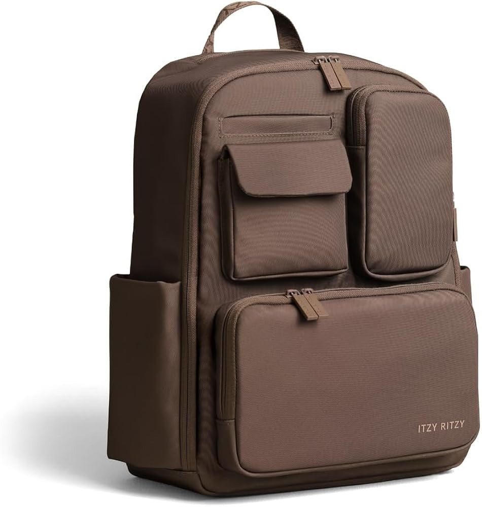 Itzy Ritzy Utility Diaper Bag Backpack – Features 17 Pockets (Including 2 Insulated Bottle Hold... | Amazon (US)