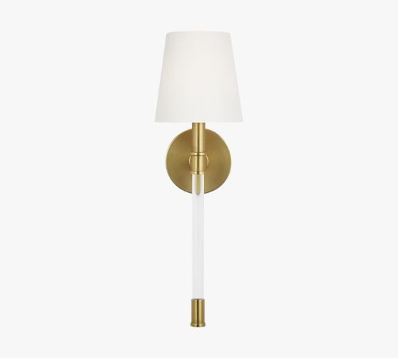 Celine Tube Sconce (19") | Pottery Barn (US)