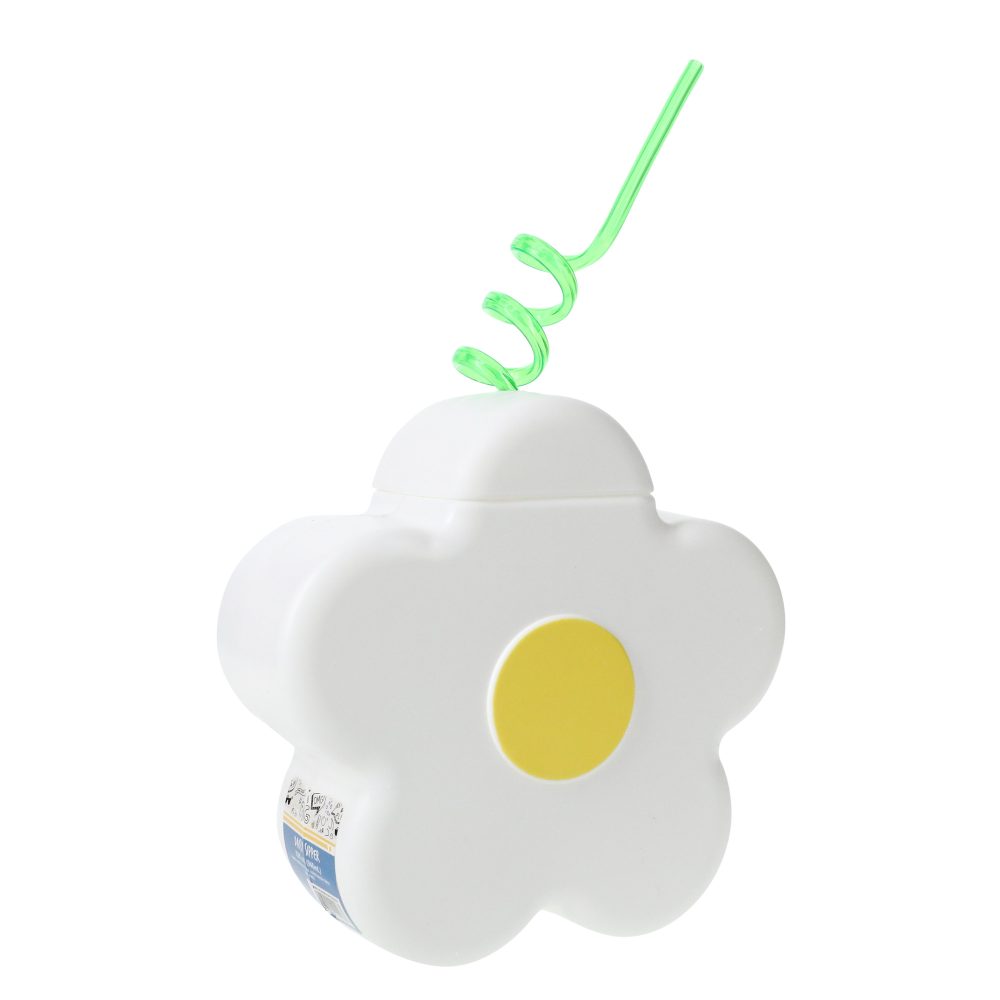 fun shaped sipper cup & straw | Five Below