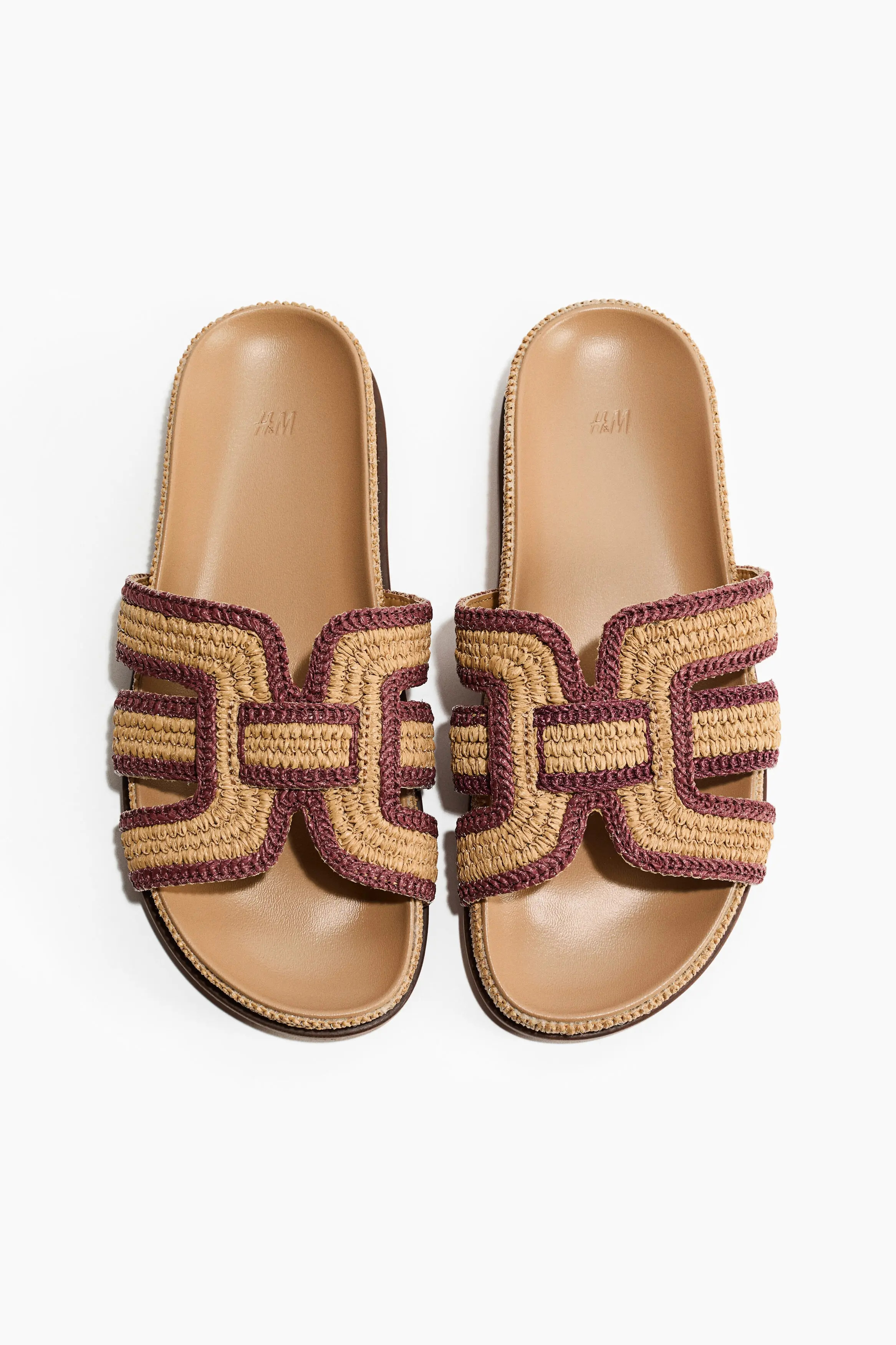 Braided straw sandals (Women) | Nordstrom | Nordstrom