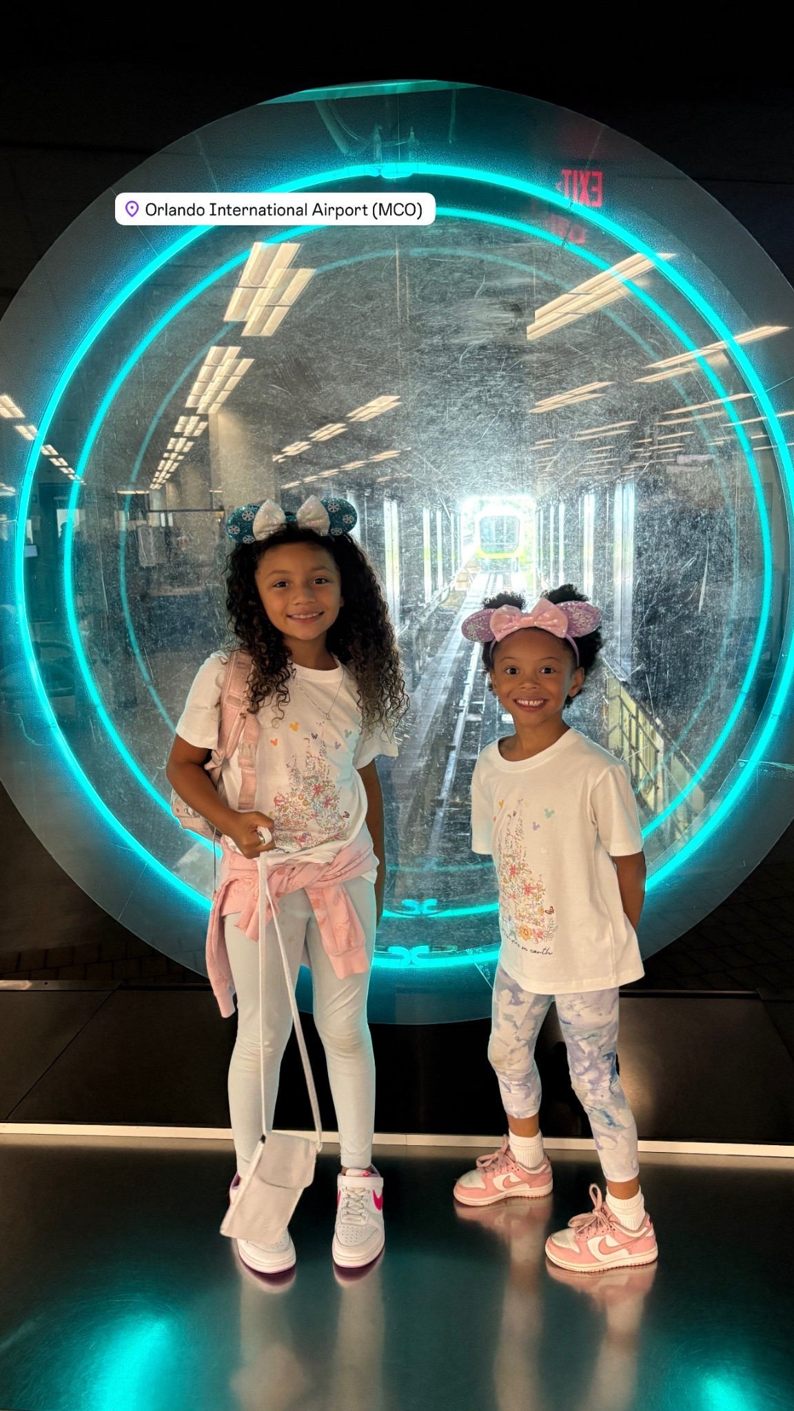 Matching Disney t-shirts and Mickey ear head bands for the girls’ surprise trip to Disney World!

#LTKFamily #LTKKids #LTKFindsUnder50