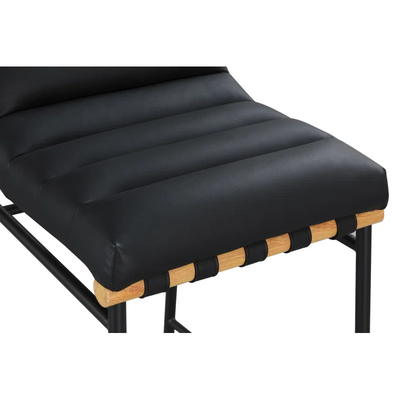 Vincentas Upholstered Counter Stool with Metal Frame | Wayfair North America