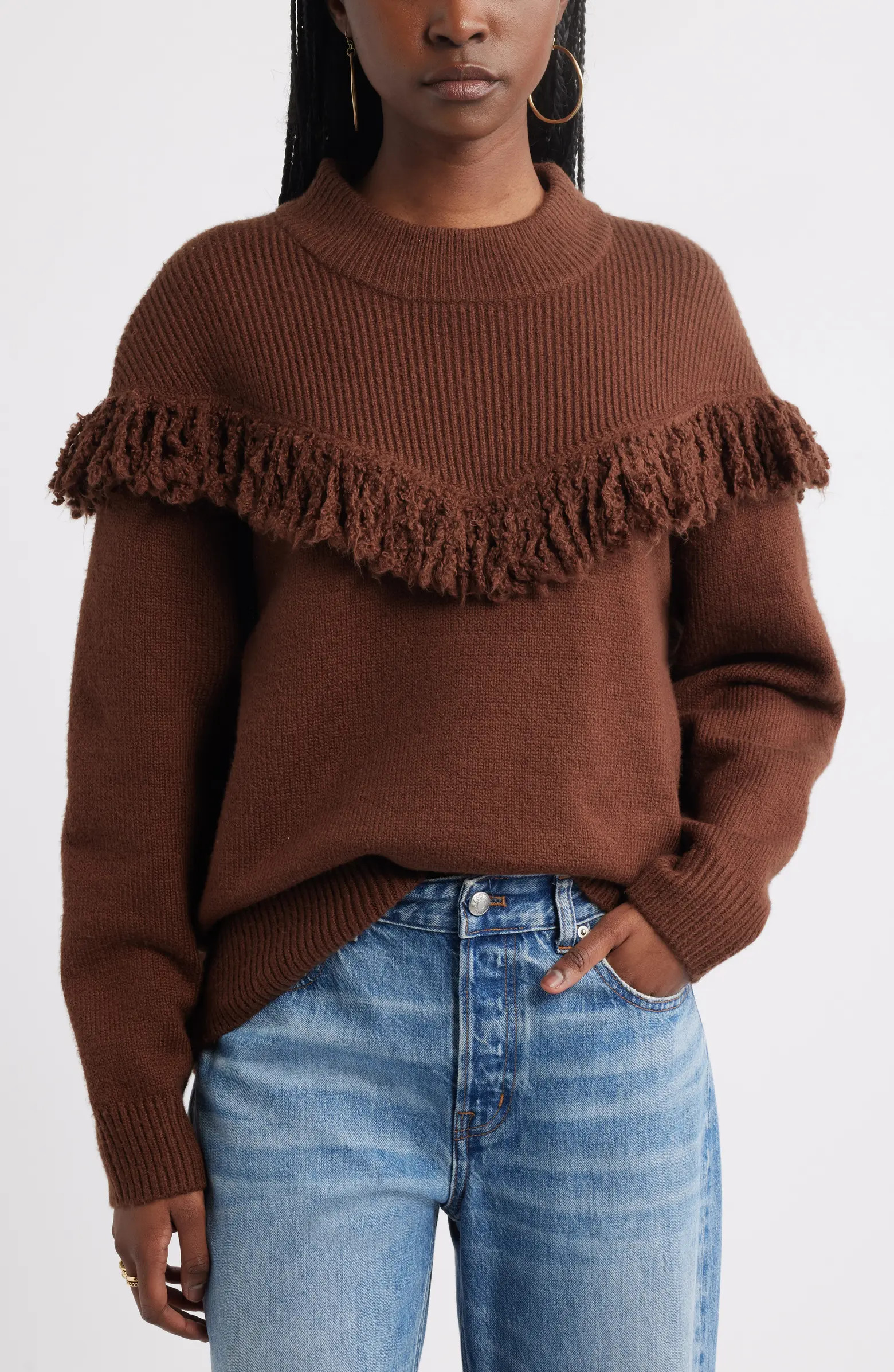 Novelty Fringe Sweater | Nordstrom