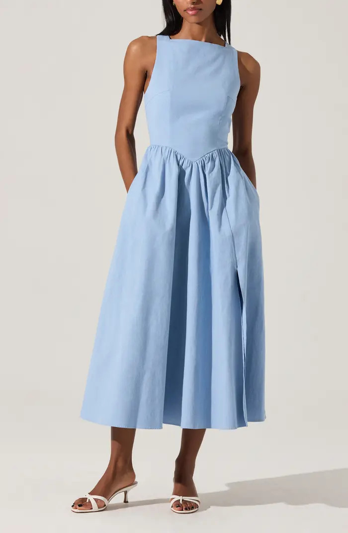 Bow Back A-Line Dress | Nordstrom
