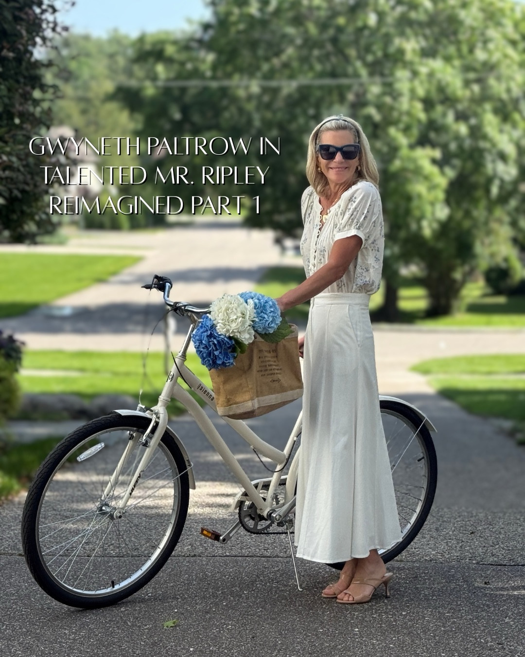 I had so much fun recreating this look. There’s something about the way Gwyneth dressed in this film. Effortless, refined, and still so current. Crisp whites, an easy skirt, and a look that feels like summer in Italy. Would you wear it?

#LTKStyleTip