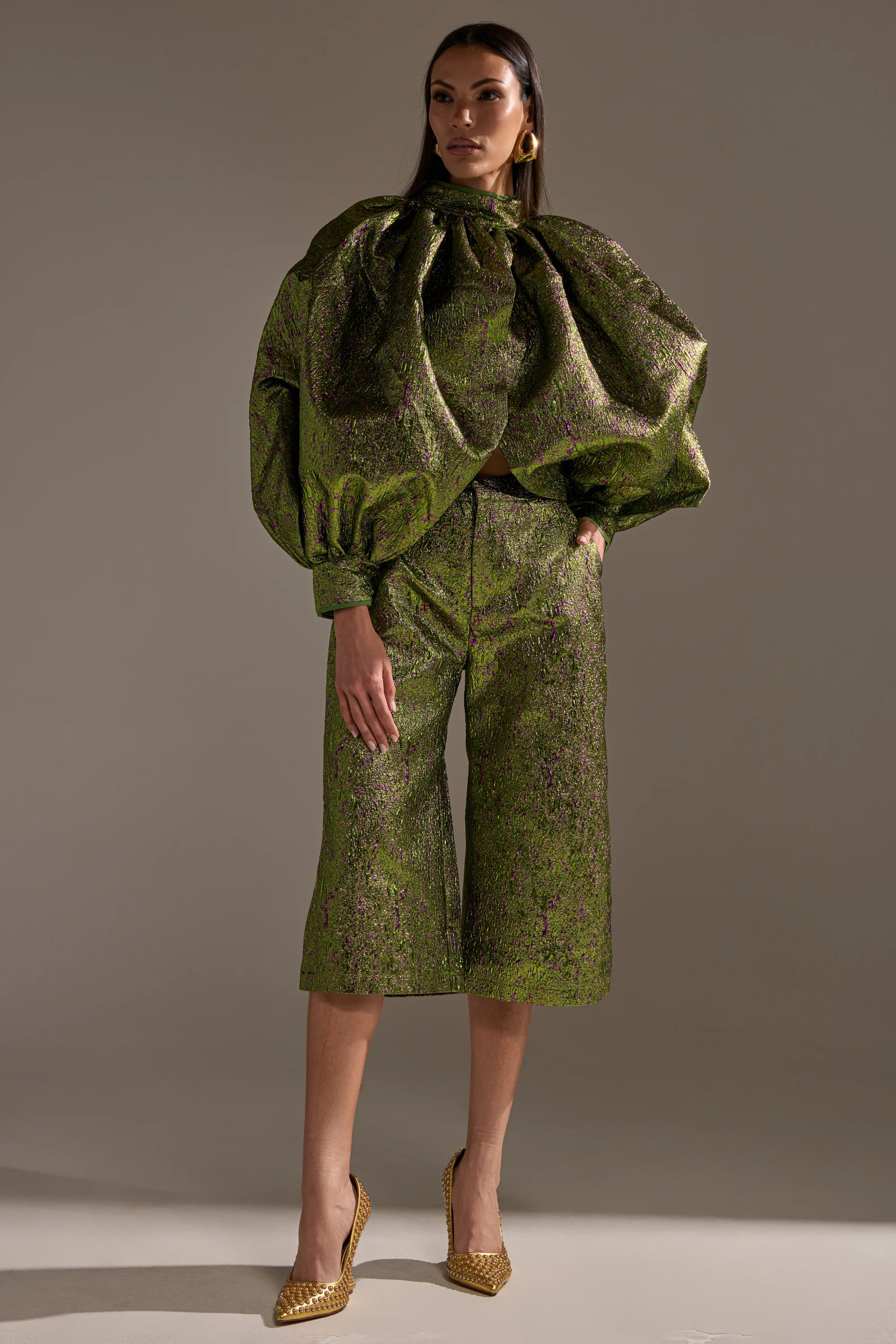 LAYLA BROCADE CULOTTES | AKIRA