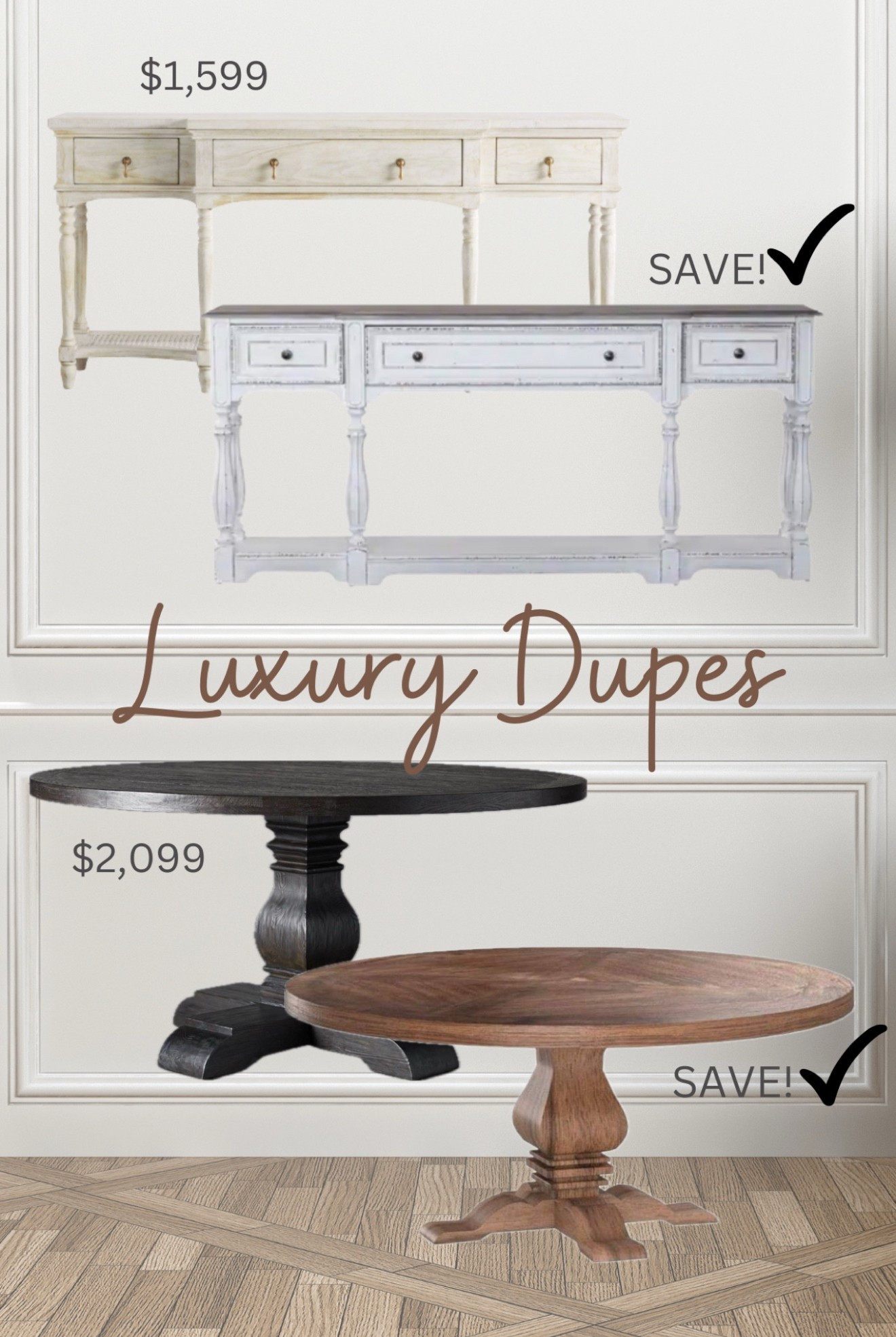 Looking to upgrade or change your space?There’s always a way to get “the look” for less! Check out these high end dupes! 🎉 

#LTKHome