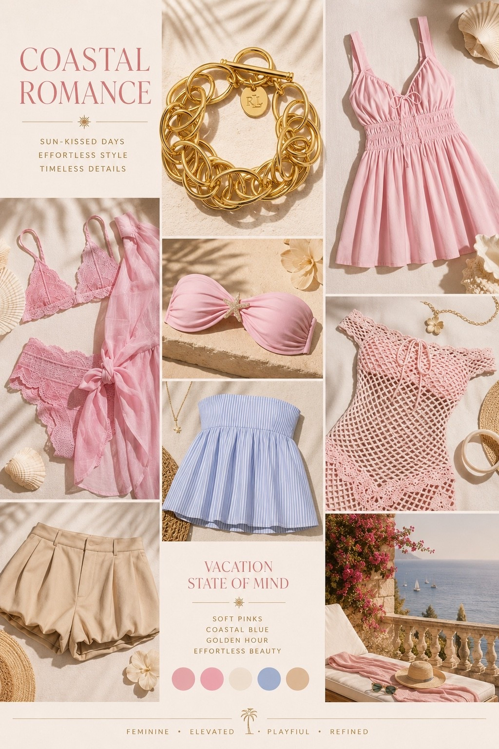 oft pinks, coastal blues, golden details… basically my dream summer palette ☁️🌸✨

from the sweetest pink dress to the prettiest crochet coverup and seaside-inspired accessories, these finds feel straight out of a luxury beach escape 🤍

which piece is your favorite? 🌊✨

#LTKSeasonal #LTKStyleTip #LTKSwim #LTKTravel #CoastalStyle #PinkAesthetic #BeachStyle #SummerStyle #VacationOutfits #AbercrombieStyle #PQSwim #MacysFinds

#LTKdayinmylife #LTKgrwm #LTKmomlife