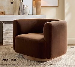 Cole Swivel Chair | Pottery Barn (US)