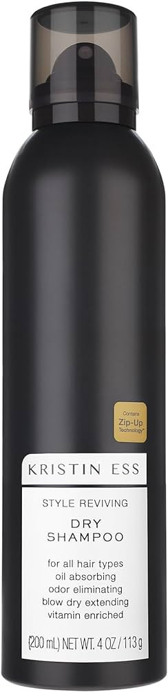 Kristin Ess Hair Style Reviving Dry Shampoo Powder for Women with Vitamin C - Oil Absorbing + Shi... | Amazon (US)