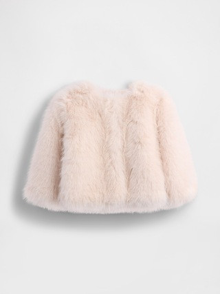 Toddler Faux Fur Jacket | Gap (CA)