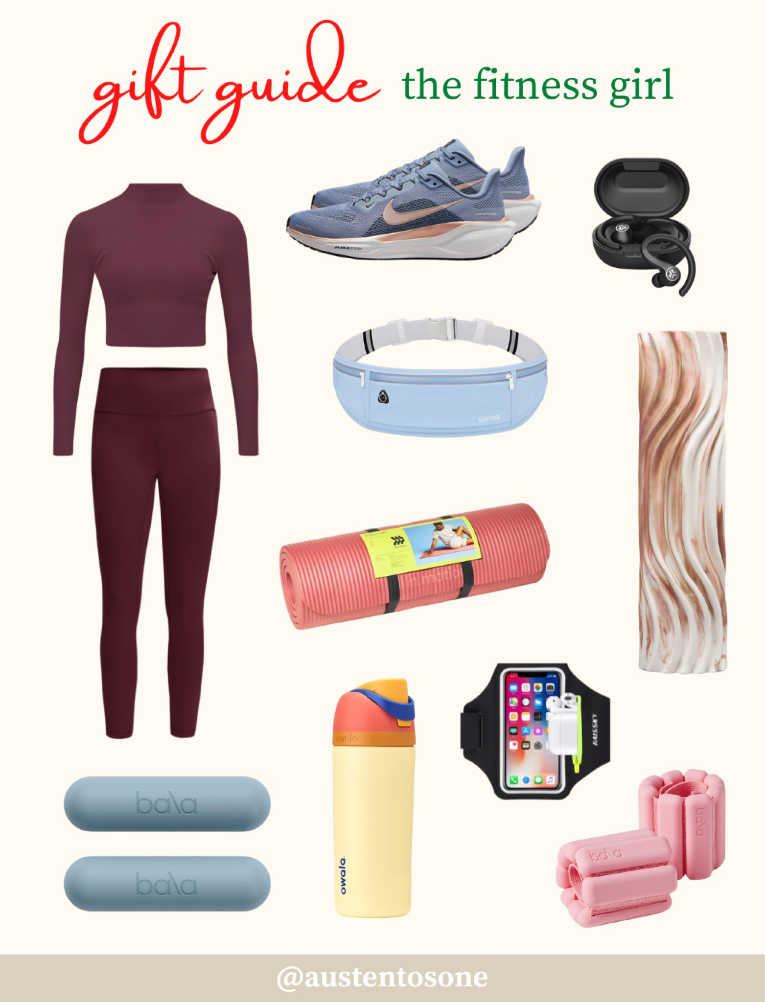 Have a friend who loves to workout and spend time at the gym? This gift guide for the fitness girl contains all of the must have workout essentials for the season whether you’re a yogi or a runner  

#LTKSeasonal #LTKHoliday #LTKGiftGuide