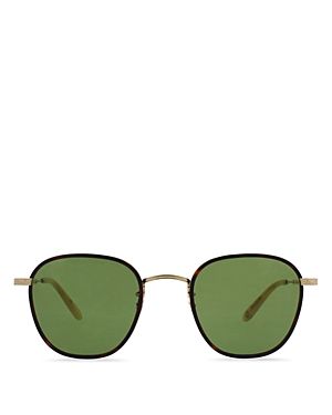 Garrett Leight Grant Amber Round Sunglasses, 49mm | Bloomingdale's (US)
