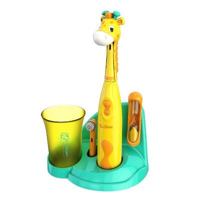 Brusheez Jovie the Giraffe Children's Electronic Kids Toothbrush Set | Target