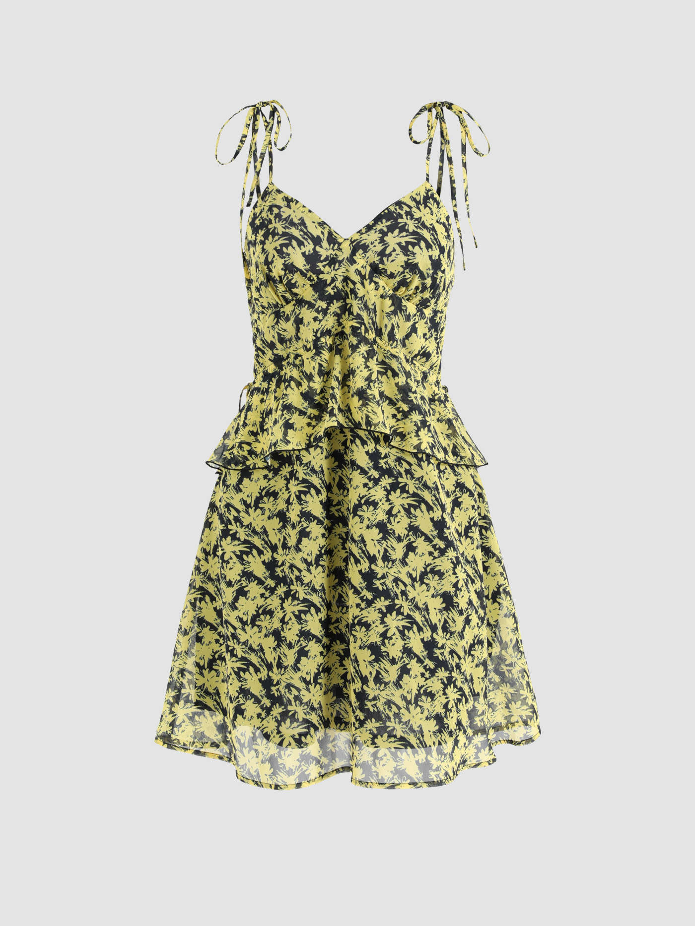 Floral Ruffle Cami Dress | Cider
