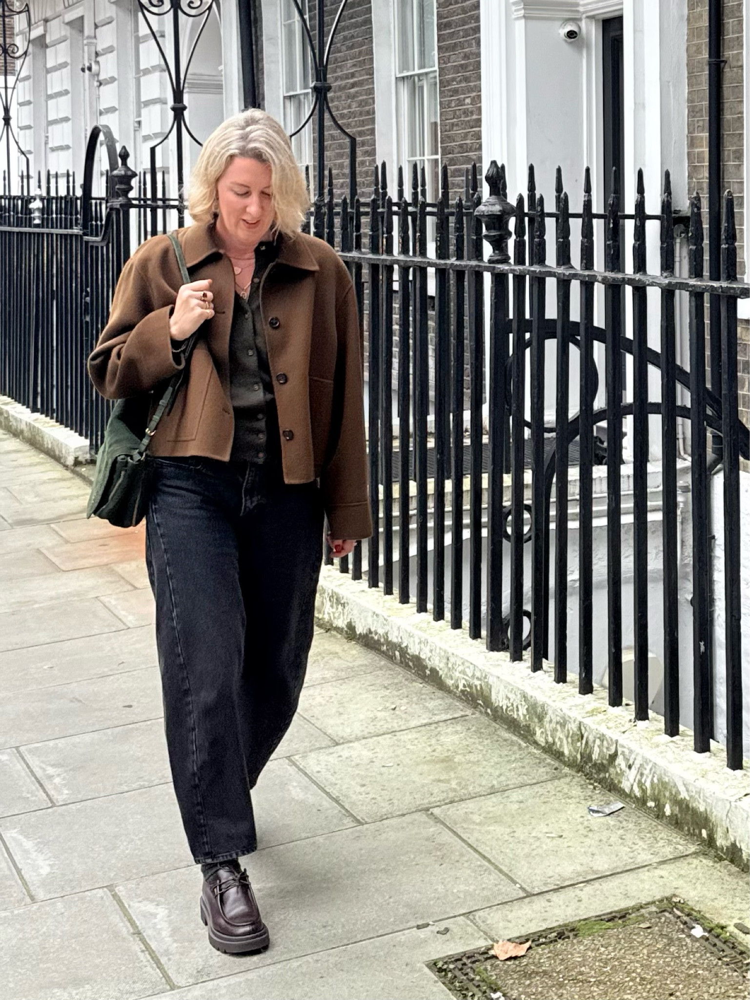 Brown and black. It’s OK to wear them together. 

#LTKuk #LTKautumn #LTKstyletip