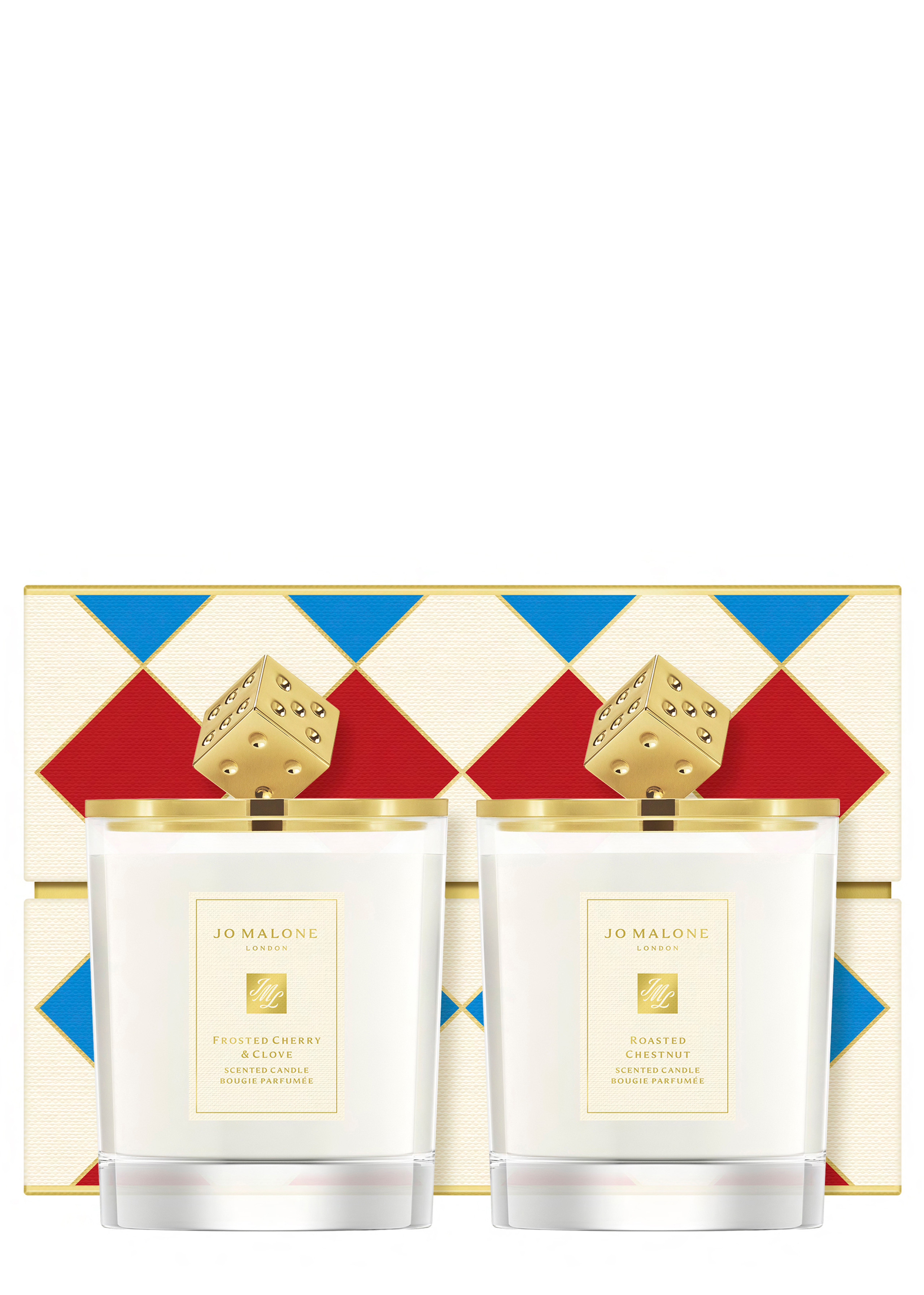 Decorated Candle Duo 400g | Harvey Nichols