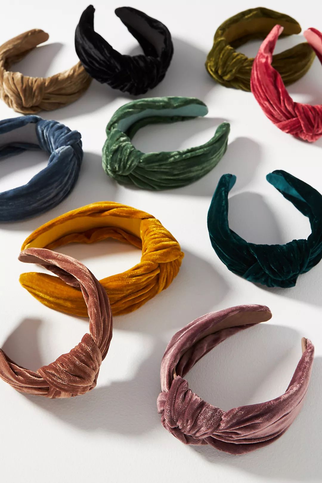 Velvet Top-Knot Headband | Anthropologie (US)