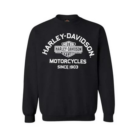 Harley-Davidson Men s Remarkable Crew-Neck Pullover Fleece Sweatshirt (3XL) Harley Davidson | Walmart (US)