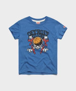 Youth NBA x Grateful Dead x Pistons Skull | Kids NBA T-Shirt | Homage