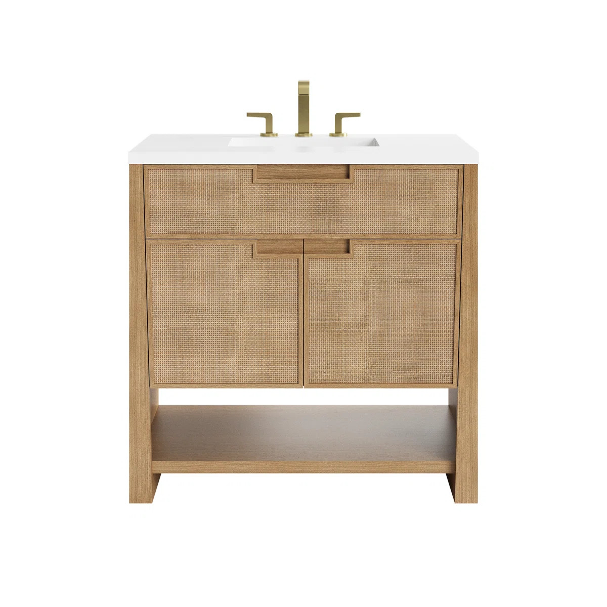 Solene 36'' Single Bathroom Vanity with Top | Wayfair North America