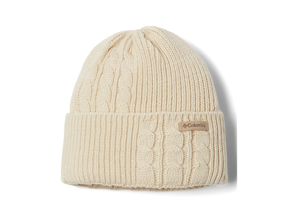 Columbia Agate Passtm Cable Knit Beanie Women's Caps Chalk (6 1/2-7 1/2), Acrylic | Zappos