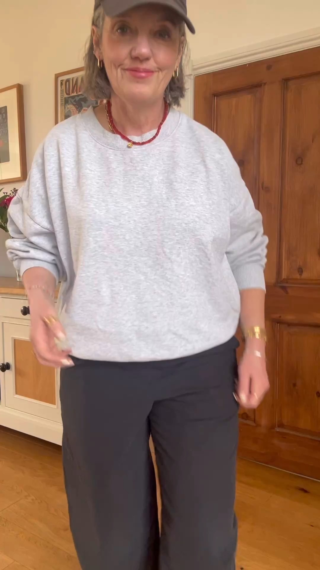 The perfect practical trousers. I always need an easy to wash comfortable trouser for dog walking in spring/summer
 Wearing a medium, they felt a little snug but soon loosen up. 


Uniqlo trousers
Basics
Wardrobe essential 
Capsule wardrobe 
Cotton trousers

#LTKover50style #LTKstyletip #LTKsummer