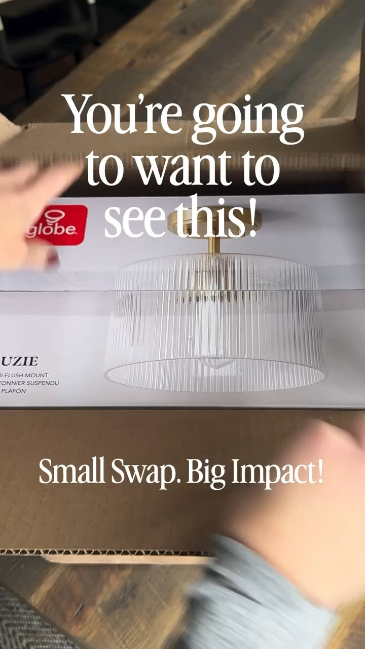 This is your sign to change that builder grade light! 

Small swap. Big impact.

And this swap took less than an hour to do start to finish! 🙌

It’s wild how one light fixture can completely change the feel of a space. This bathroom went from basic to intentional with one simple switch, and no full renovation required.

Proof that you don’t need to redo everything… you just need to change the right things.