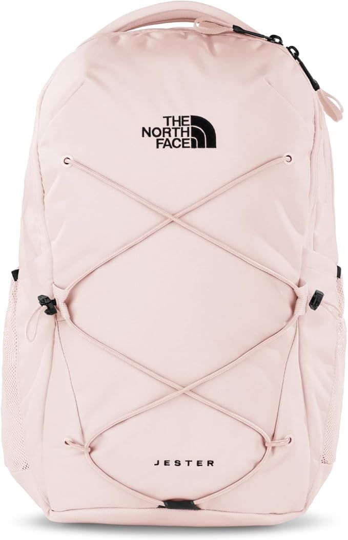 THE NORTH FACE Women's Jester Everyday Laptop Backpack, Pink Salt/TNF Black, One Size | Amazon (US)