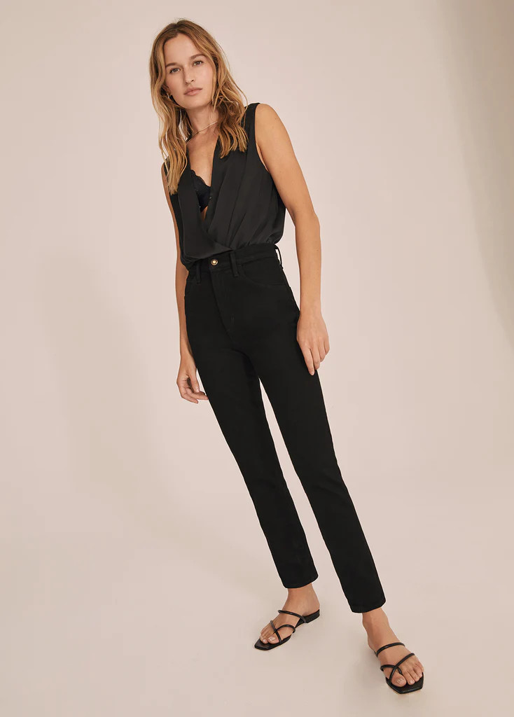 THE VALENTINA SUPER HIGH RISE CIGARETTE ANKLE | Favorite Daughter