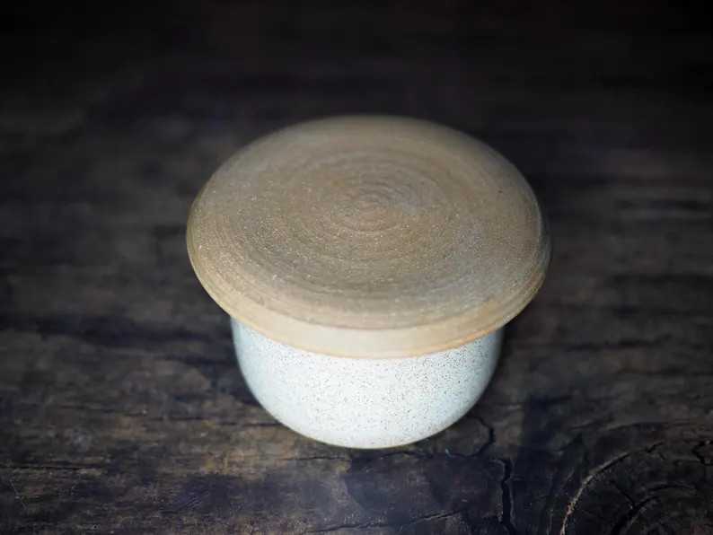 French Butter Dish in Spiced Cream | Butter Crock | Butter Keeper - Etsy | Etsy (US)