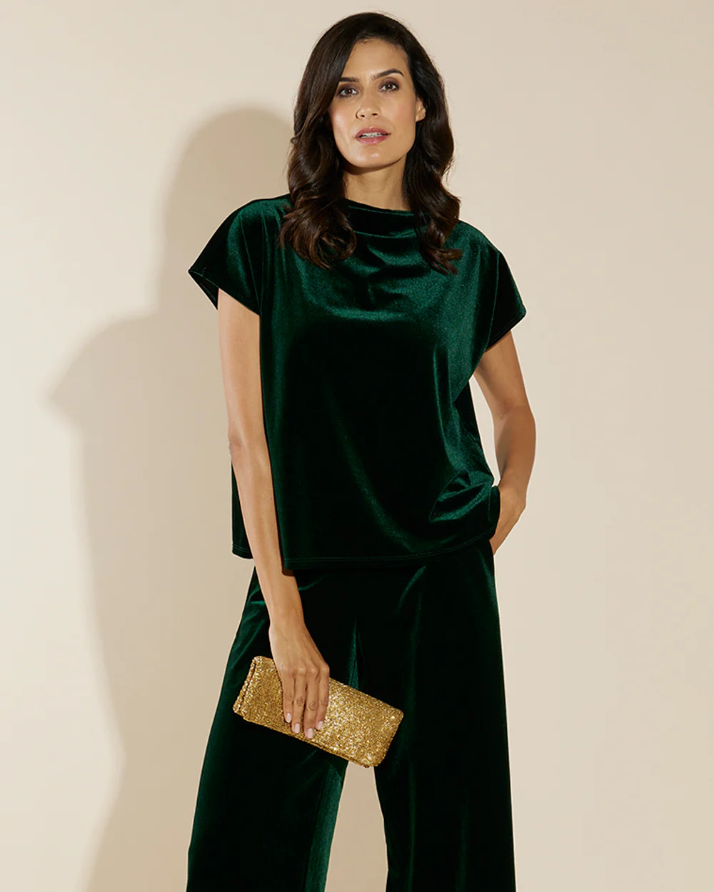 Tillie Top - Stretch Velvet | Jude Connally